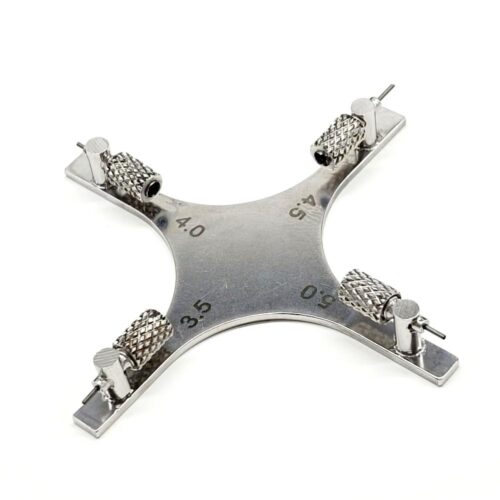 Crossed Bracket Positioning Gauge